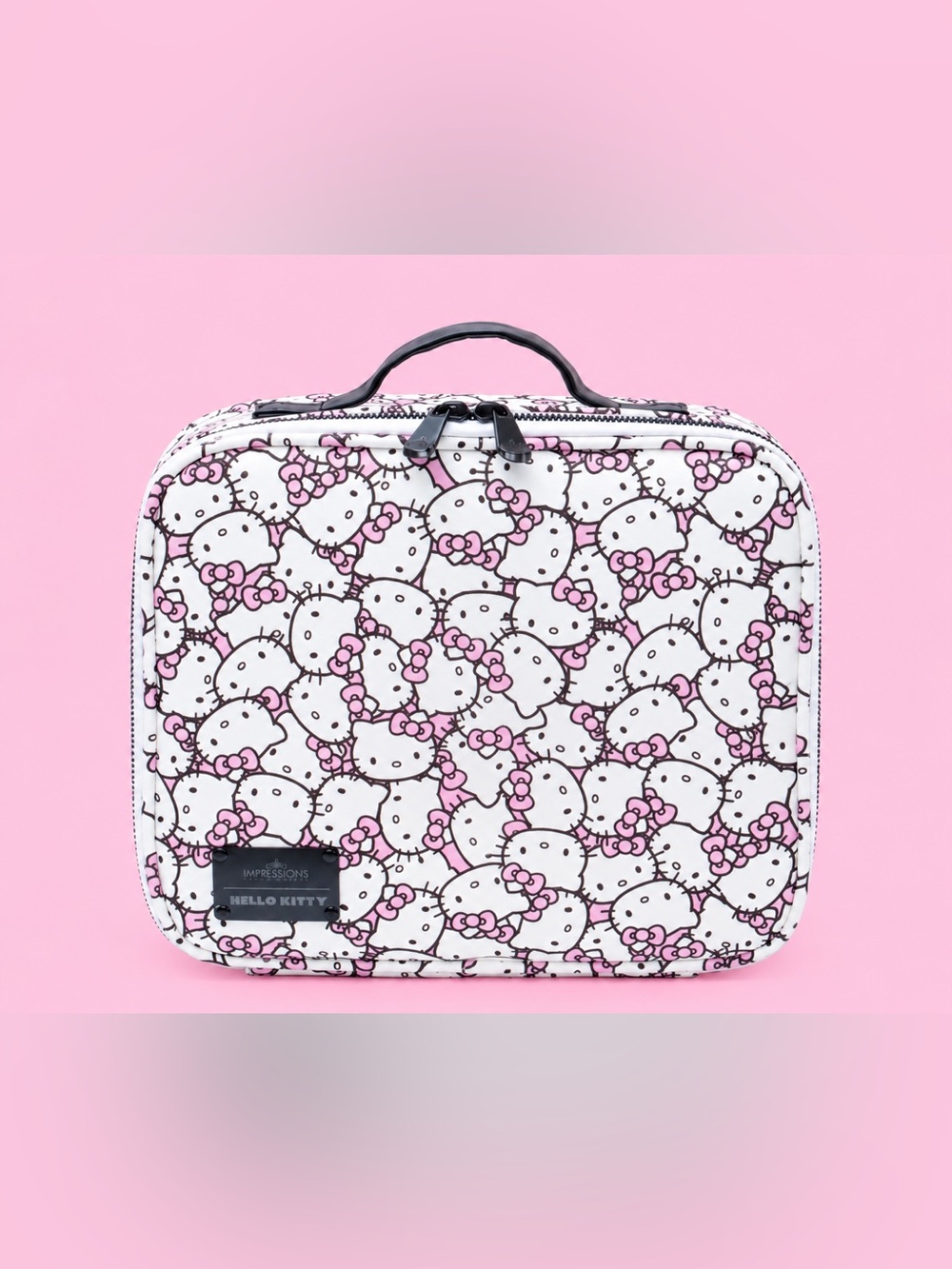 Hello Kitty Pink & Beige Cosmetic Carry Case by Impressions